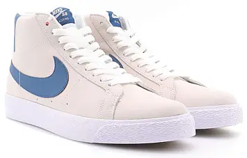 Nike SB Blazer Mid WhiteBlue - 4