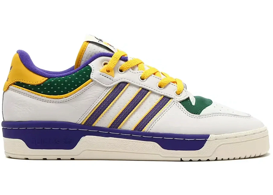 Фото № 1 с приближением к товару «‎adidas Rivalry Low 86 Crystal White Energy Ink Bold Gold»