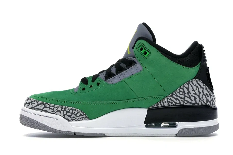 Фото № 3 с приближением к товару «‎Jordan 3 Retro Tinker Oregon Ducks PE»