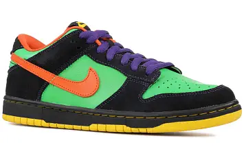 Nike SB Dunk Low Green Spark Hoop Orange - 2