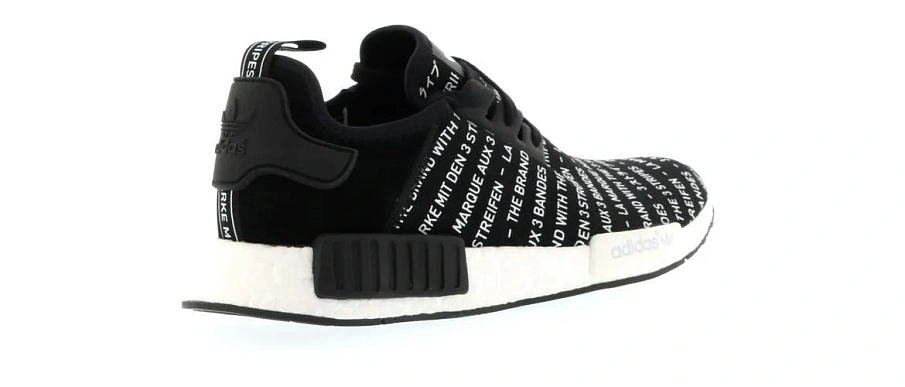 Фото № 6 с приближением к товару «‎adidas NMD R1 Blackout»