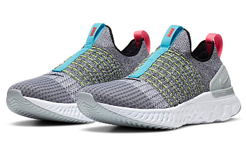 Nike React Phantom Run Flyknit 2 Blue Pink - 5