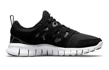 Nike Free Run 2 (GS) Sports Shoes BlackWhite - 2