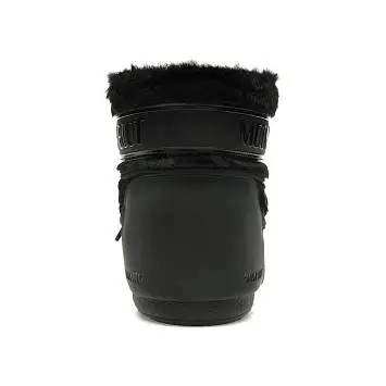 Moon Boot Icon Faux-Fur Low Boot Black - 4