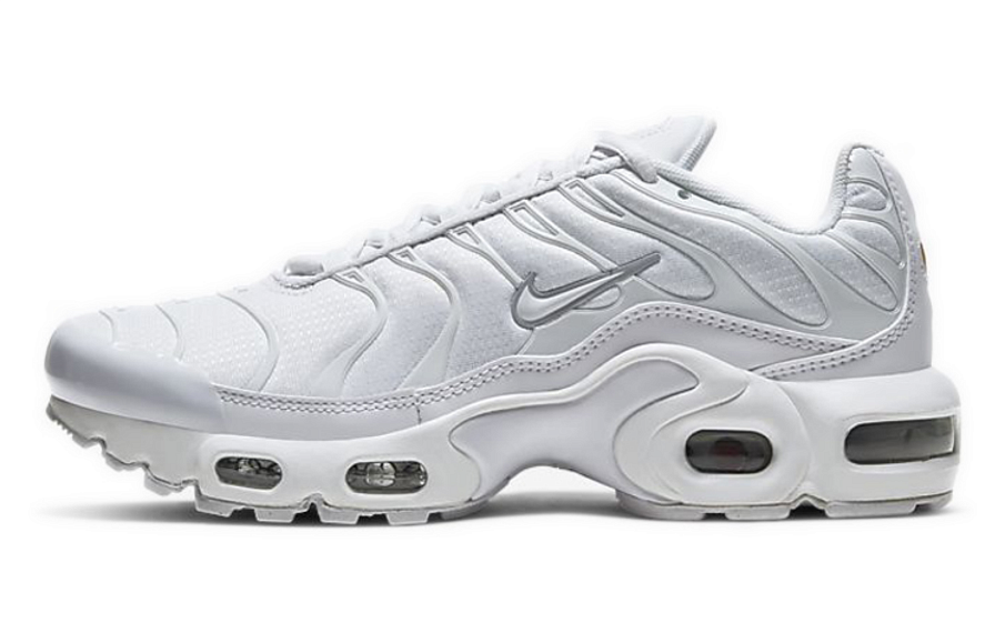 Фото № 1 с приближением к товару «‎Nike Air Max Plus GS 'White Metallic Silver'»