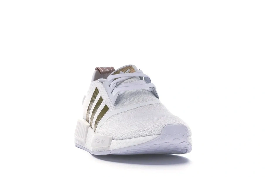 Фото № 4 с приближением к товару «‎adidas NMD R1 Cloud White Copper Metallic »