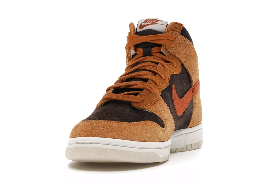 Фото № 2 с приближением к товару «‎Nike Dunk High PRM Dark Russet»