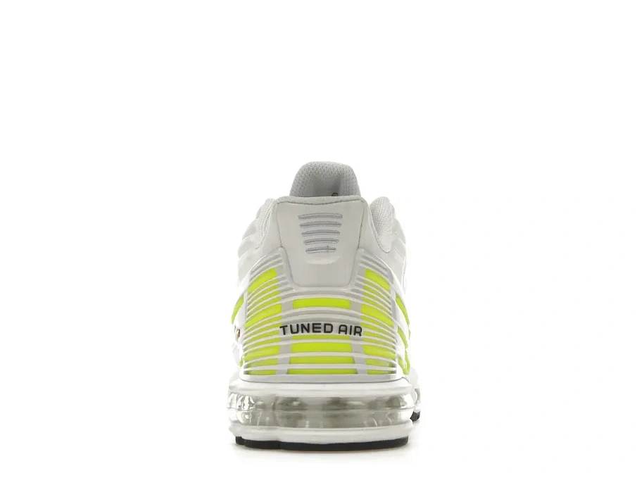 Фото № 4 с приближением к товару «‎Nike Air Max Plus 3 3D Swoosh White Volt»