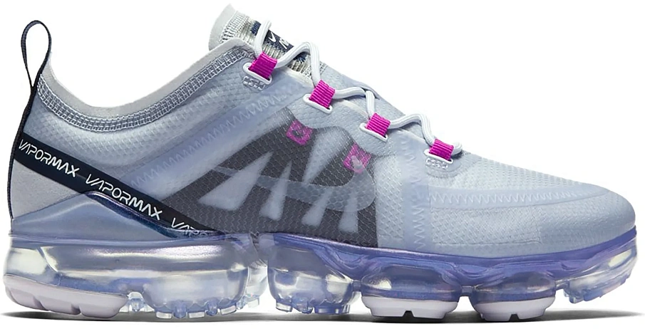 Фото № 1 с приближением к товару «‎Nike Air VaporMax 2019 Football Grey Obsidian »