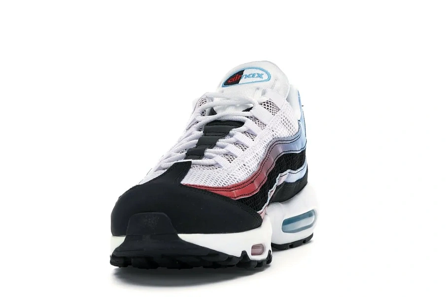 Фото № 4 с приближением к товару «‎Nike Air Max 95 Blue Red Gradient»