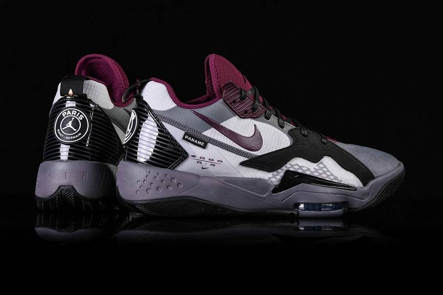 Фото № 4 с приближением к товару «‎Nike Air Jordan Zoom 92 Psg Bordeaux»