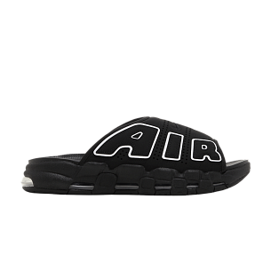 Nike Air More Uptempo Slide Black - Grey Sole (DV2132-001)