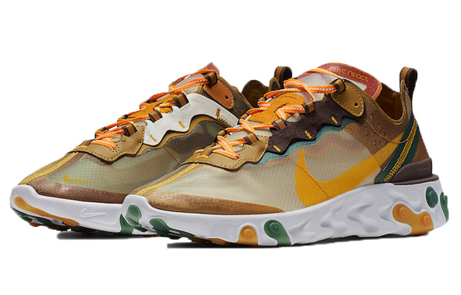 Фото № 3 с приближением к товару «‎ Nike React Elements Running shoes Orange Peel»