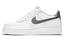Фото № 1 с приближением к товару «‎Nike AIR FORCE 1 (GS) Low Metallic Silver»