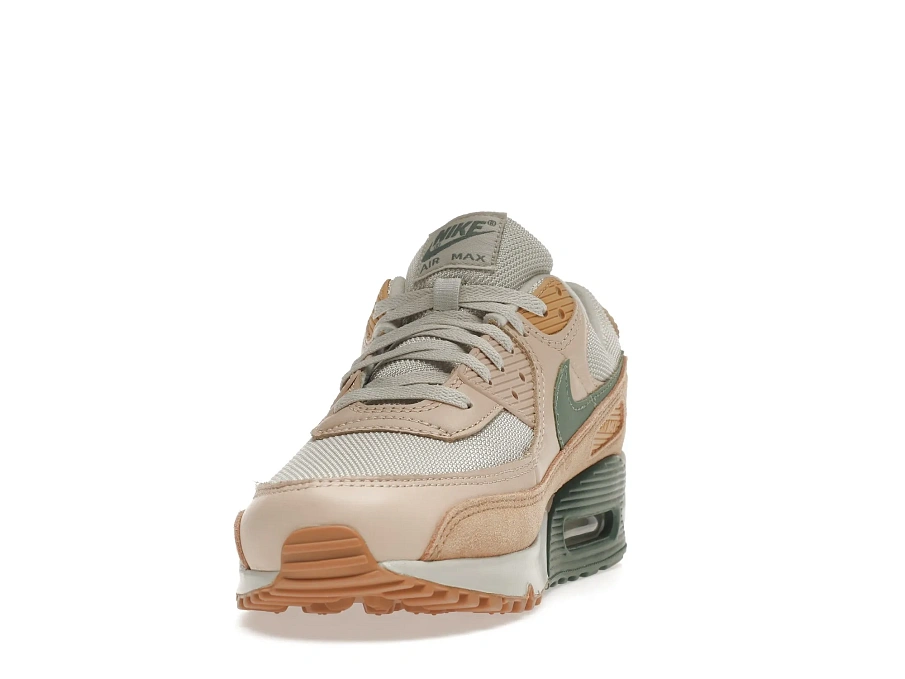 Фото № 3 с приближением к товару «‎Nike Air Max 90 Light Bone Dutch Green»