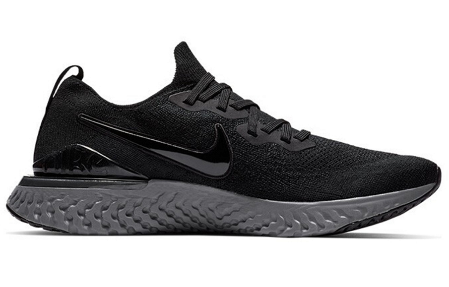 Фото № 2 с приближением к товару «‎Nike Epic React Flyknit 2 Black Anthracite»