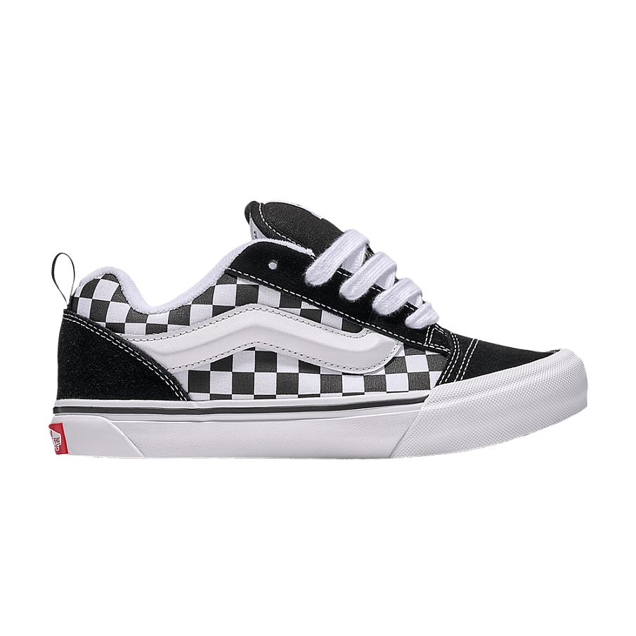 Фото № 1 с приближением к товару «‎Vans Knu-Skool Little Kids Checkerboard - Black White»
