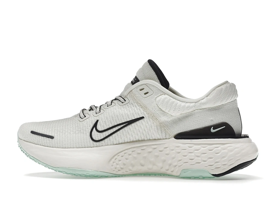 Фото № 5 с приближением к товару «‎Nike ZoomX Invincible Run Flyknit 2 Sail Black Mint Foam»