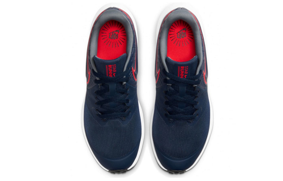 Фото № 4 с приближением к товару «‎Nike Star Runner 2 (GS) NavyRed»