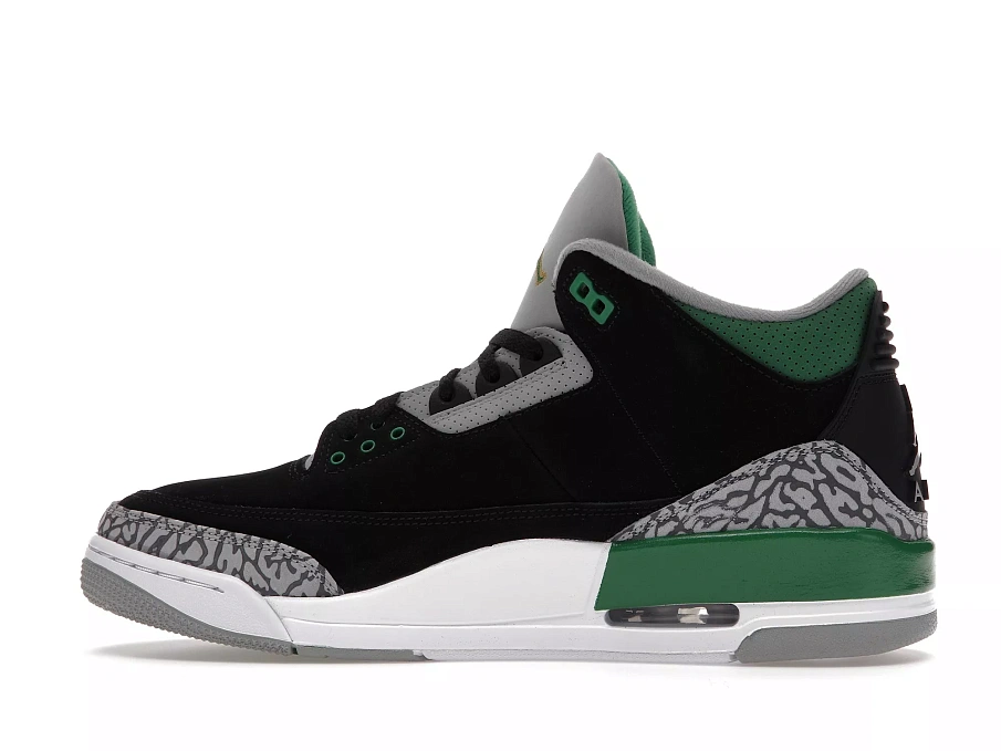 Фото № 3 с приближением к товару «‎Jordan 3 Retro Pine Green»