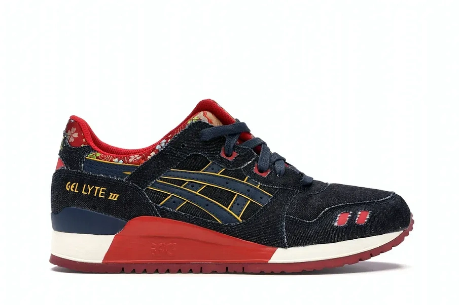 Фото № 1 с приближением к товару «‎ASICS Gel-Lyte III Japanese Denim Kimono»