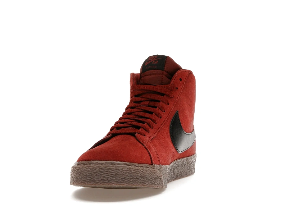 Фото № 4 с приближением к товару «‎Nike SB Blazer Mid Oxen Brown»