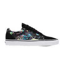 Фото № 1 с приближением к товару «‎Vans Old Skool Glow In The Dark - Psychedelic Space»