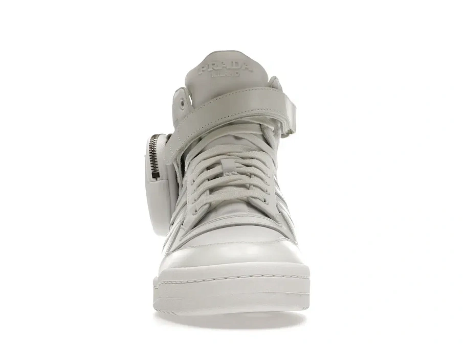 Фото № 2 с приближением к товару «‎adidas Forum High Prada White»