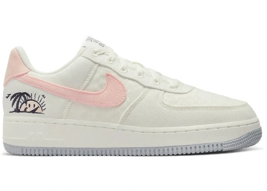 Фото № 1 с приближением к товару «‎Nike Air Force 1 Low '07 SE Next Nature Sun Club Arctic Orange »