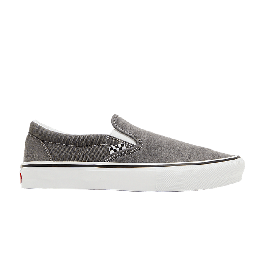 Фото № 1 с приближением к товару «‎Vans Skate Slip-On Pewter White»