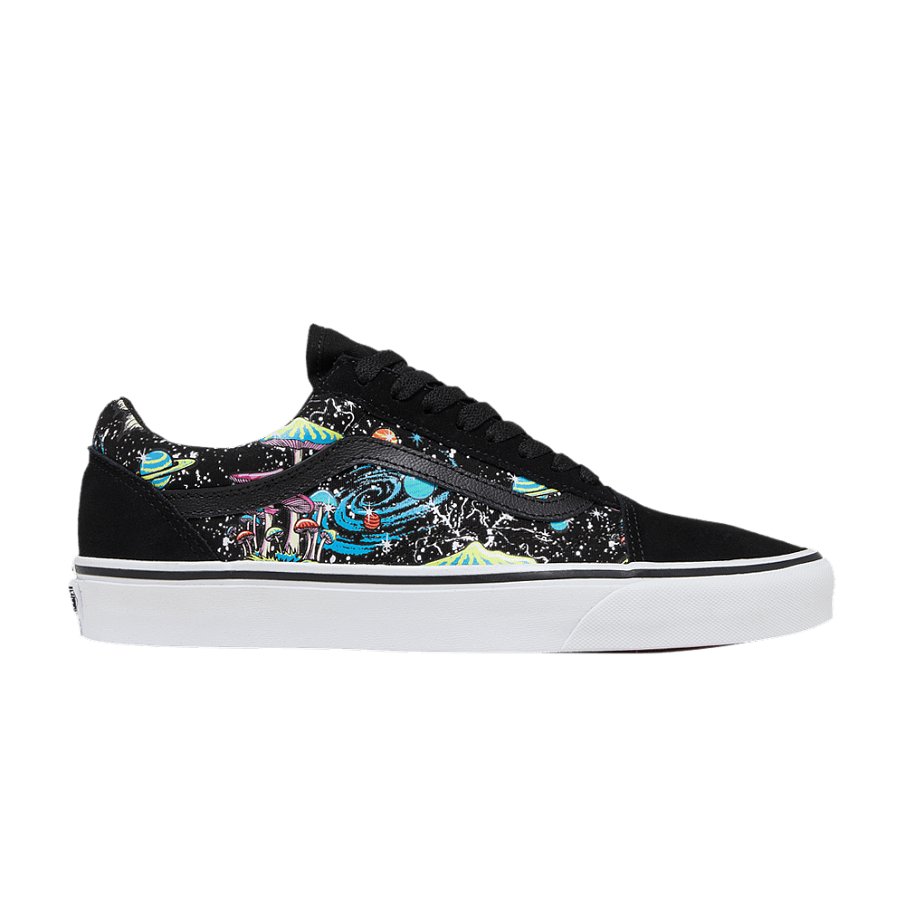 Фото № 1 с приближением к товару «‎Vans Old Skool Glow In The Dark - Psychedelic Space»