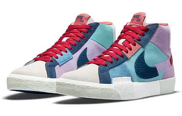 Nike Zoom Blazer Mid Premium SB 'Mosaic Pack - Multi' - 3