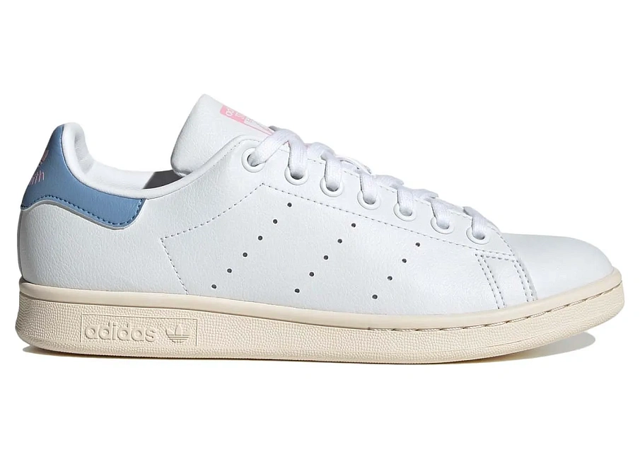 Фото № 1 с приближением к товару «‎adidas Stan Smith White Ambient Sky True Pink»