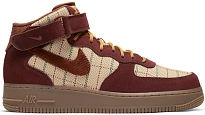 Фото № 1 с приближением к товару «‎Nike Air Force 1 Mid Plaid Brown»