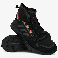 Фото № 5 с приближением к товару «‎adidas Terrex Hikster Mid Hiking BlackGreyOrange»