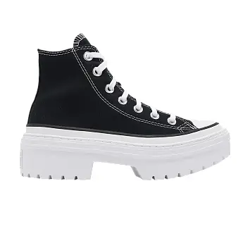 Converse Women's Chuck Taylor All Star Lugged Heel Platform High Black White - 1
