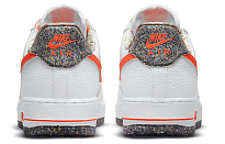 Фото № 4 с приближением к товару «‎Nike Air Force 1 Marble Low WhiteOrange»