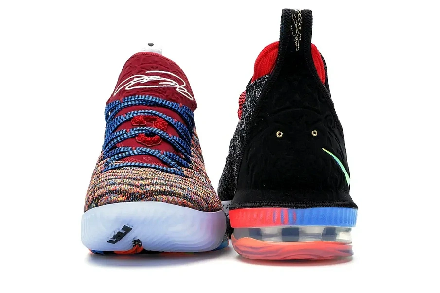 Фото № 4 с приближением к товару «‎Nike LeBron 16 What The 1 Thru 5»