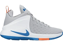 Фото № 1 с приближением к товару «‎Nike LeBron Zoom Witness Wolf Grey Star Blue»