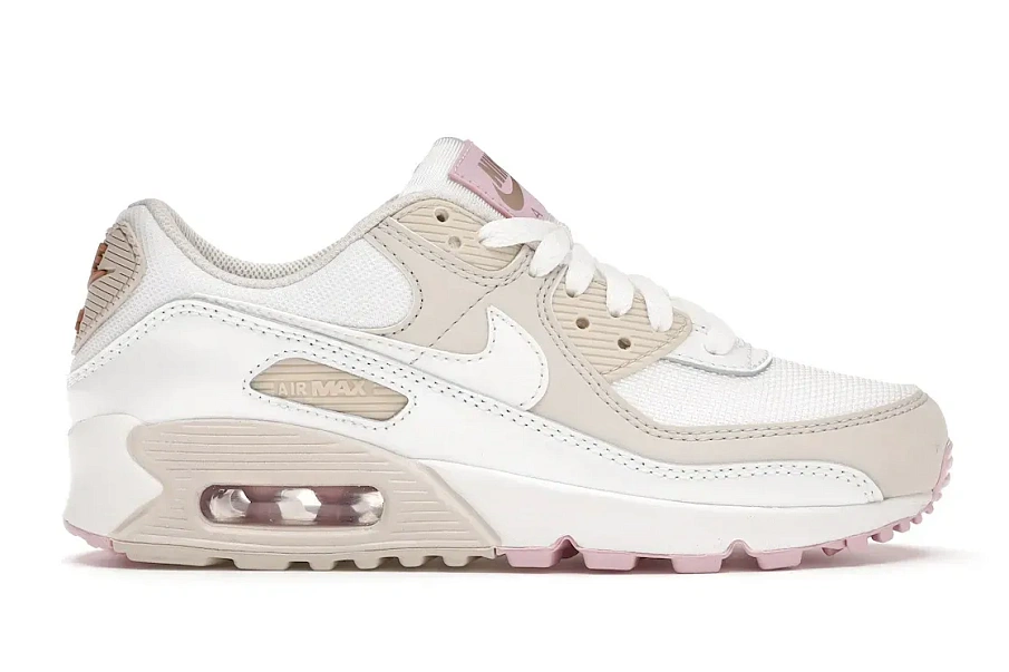 Фото № 1 с приближением к товару «‎Nike Air Max 90 Summit White Light Orewood Brown »