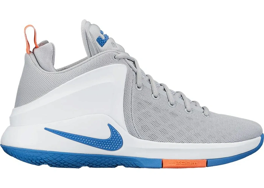 Фото № 1 с приближением к товару «‎Nike LeBron Zoom Witness Wolf Grey Star Blue»