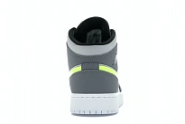 Фото № 4 с приближением к товару «‎Jordan 1 Mid Gunsmoke Volt »