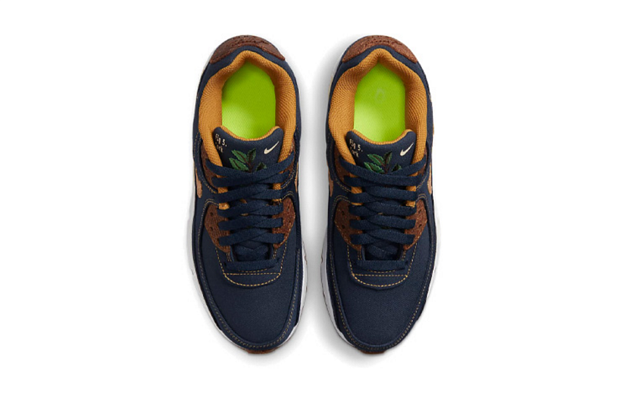 Фото № 4 с приближением к товару «‎Nike Air Max 90 SE (GS) Blue»