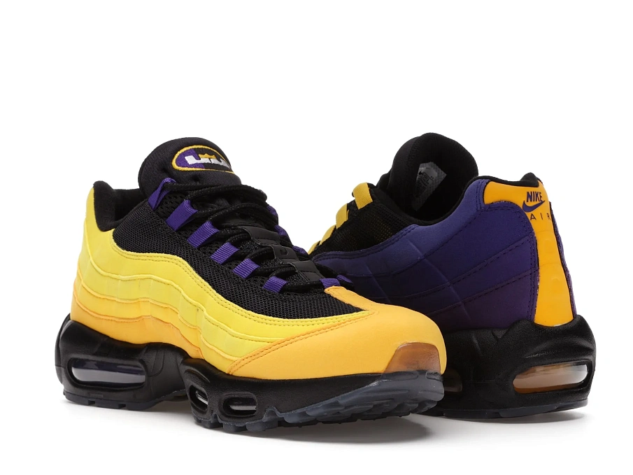Фото № 6 с приближением к товару «‎Nike Air Max 95 NRG LeBron Lakers»
