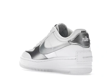 Nike Air Force 1 Low Shadow White Pure Platinum Metallic Silver  - 6