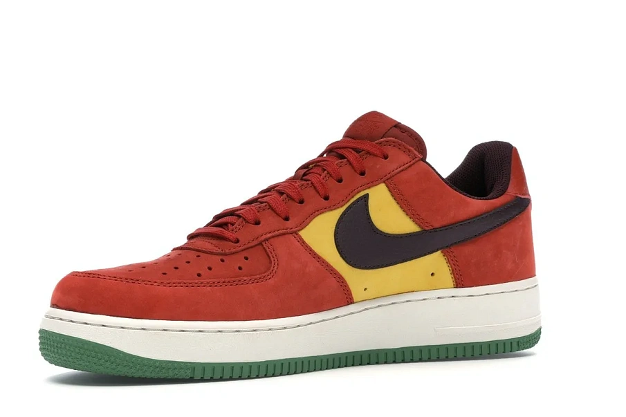 Фото № 3 с приближением к товару «‎Nike Air Force 1 Retro EYBL Dragon Red»