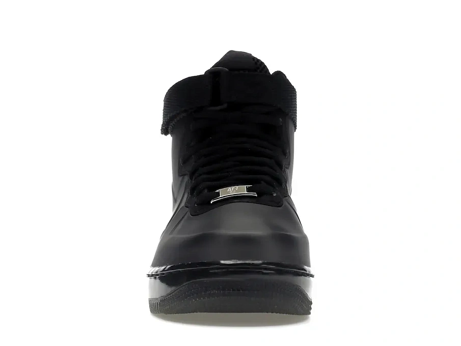 Фото № 2 с приближением к товару «‎Nike Air Force 1 High Black Foamposite»