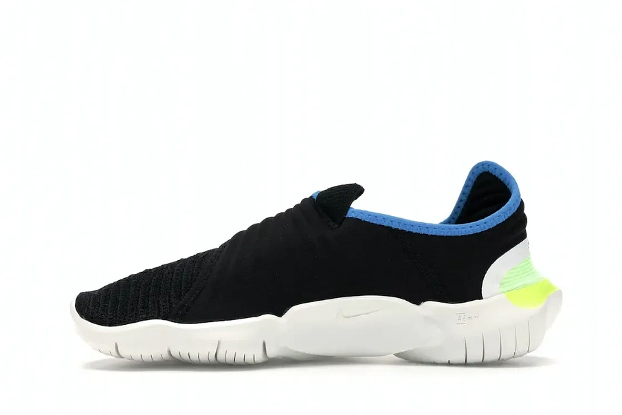 Фото № 3 с приближением к товару «‎Nike Free RN Flyknit 3.0 Black Laser Orange»