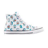 Фото № 1 с приближением к товару «‎Doraemon x Converse Chuck Taylor All Star High Allover Doraemon Print»