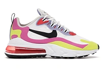 Фото № 1 с приближением к товару «‎Nike Air Max 270 React White Pink Yellow »